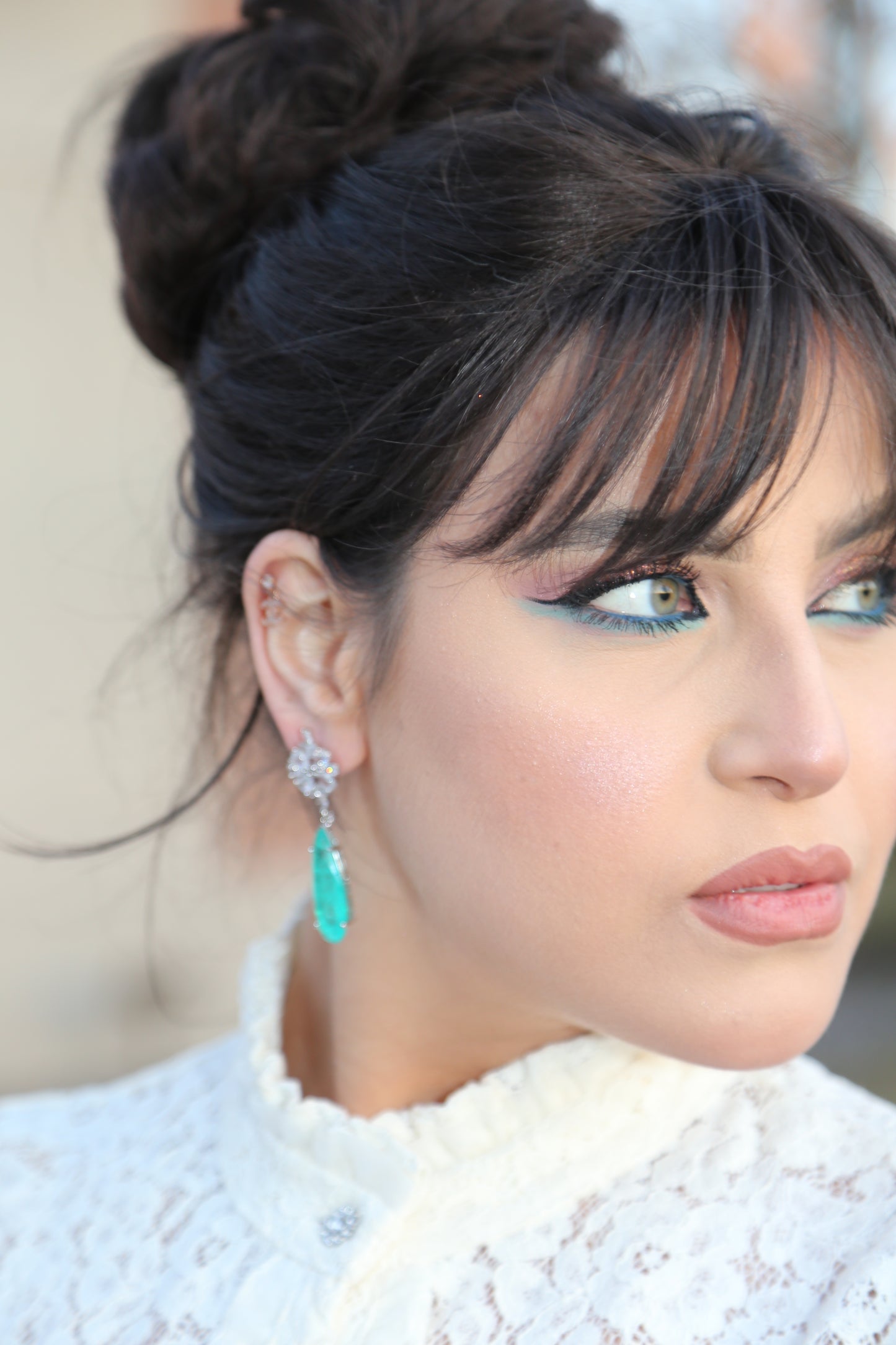 Zarhee Palawan Lagoon - Ocean Blue Earrings