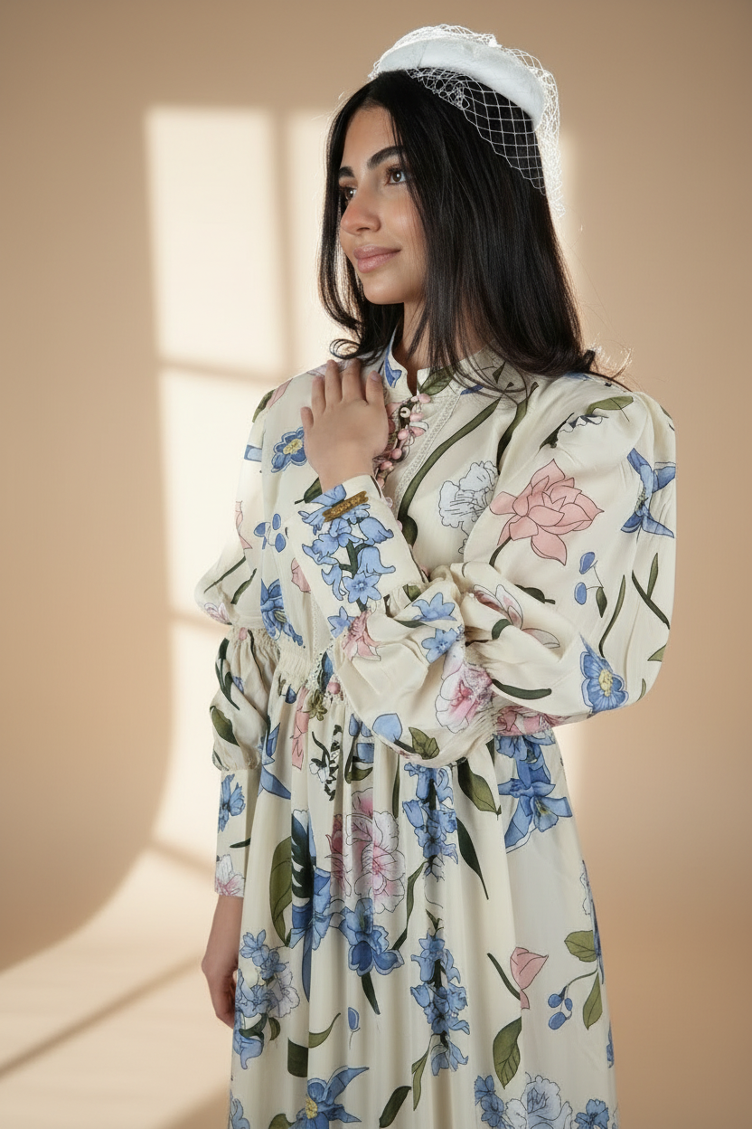 The Botanical Spring Mainer Dress