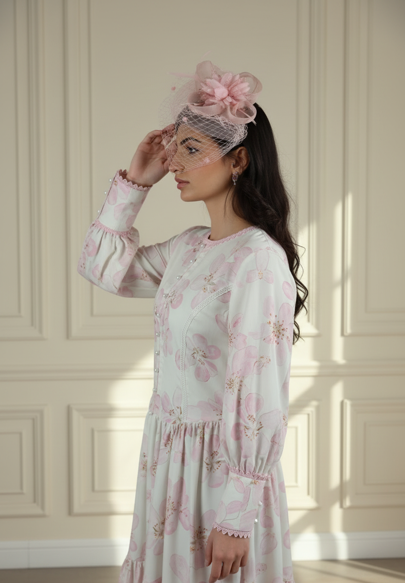 Cherry Blossom Heirloom Dress