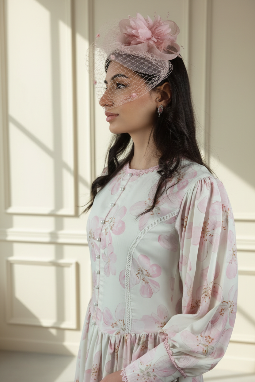 Cherry Blossom Heirloom Dress