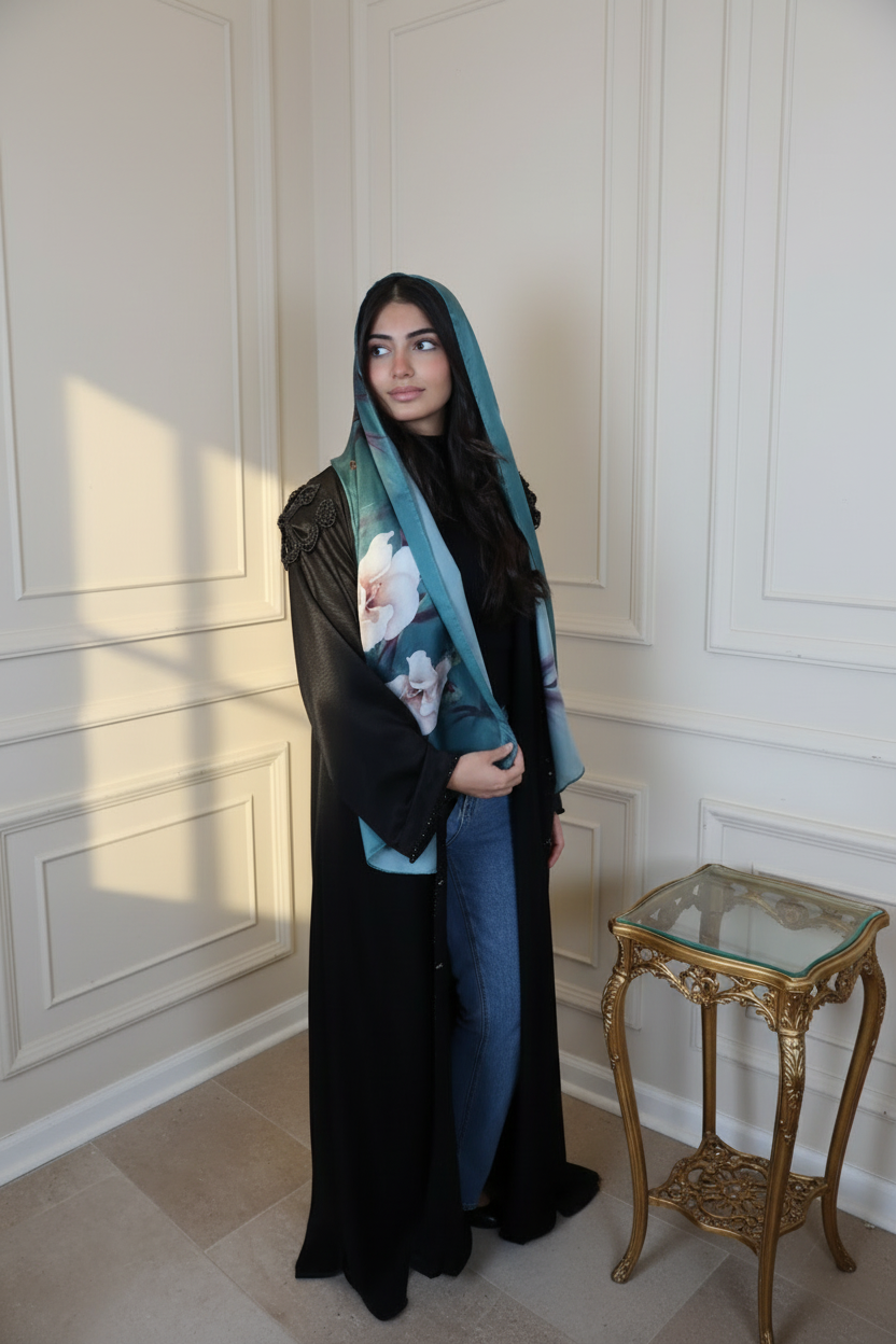 Honeycreeper Silk Scarf 100% Mulberry Silk