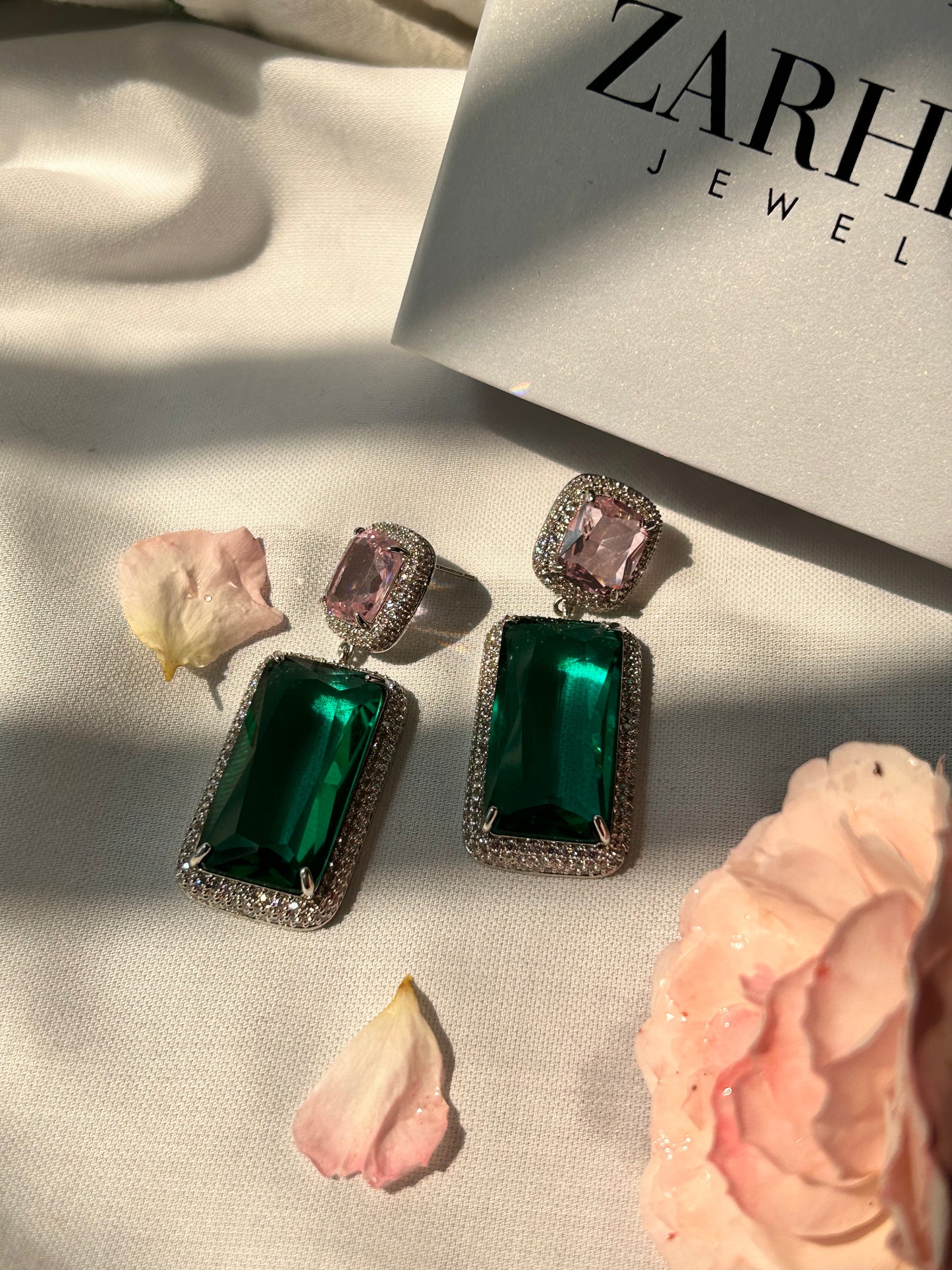 Zarhee - Square Drop Earrings