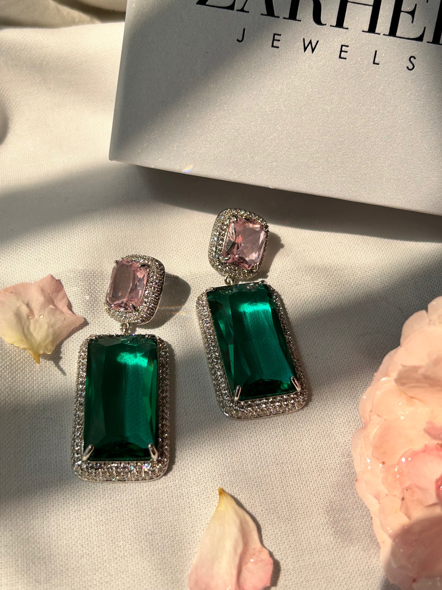 Zarhee - Square Drop Earrings