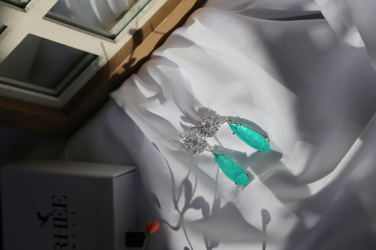 Zarhee Palawan Lagoon - Ocean Blue Earrings