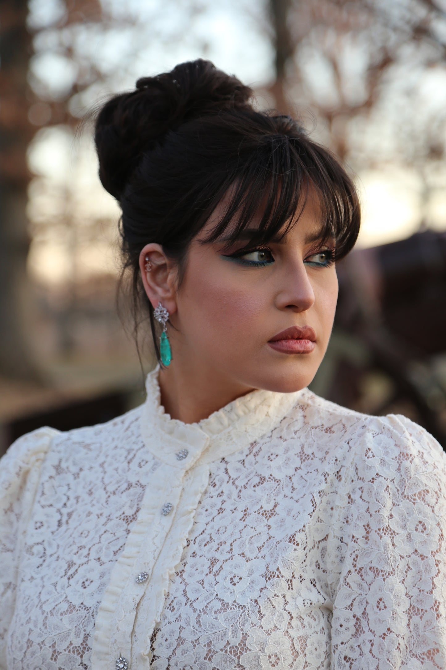 Zarhee Palawan Lagoon - Ocean Blue Earrings