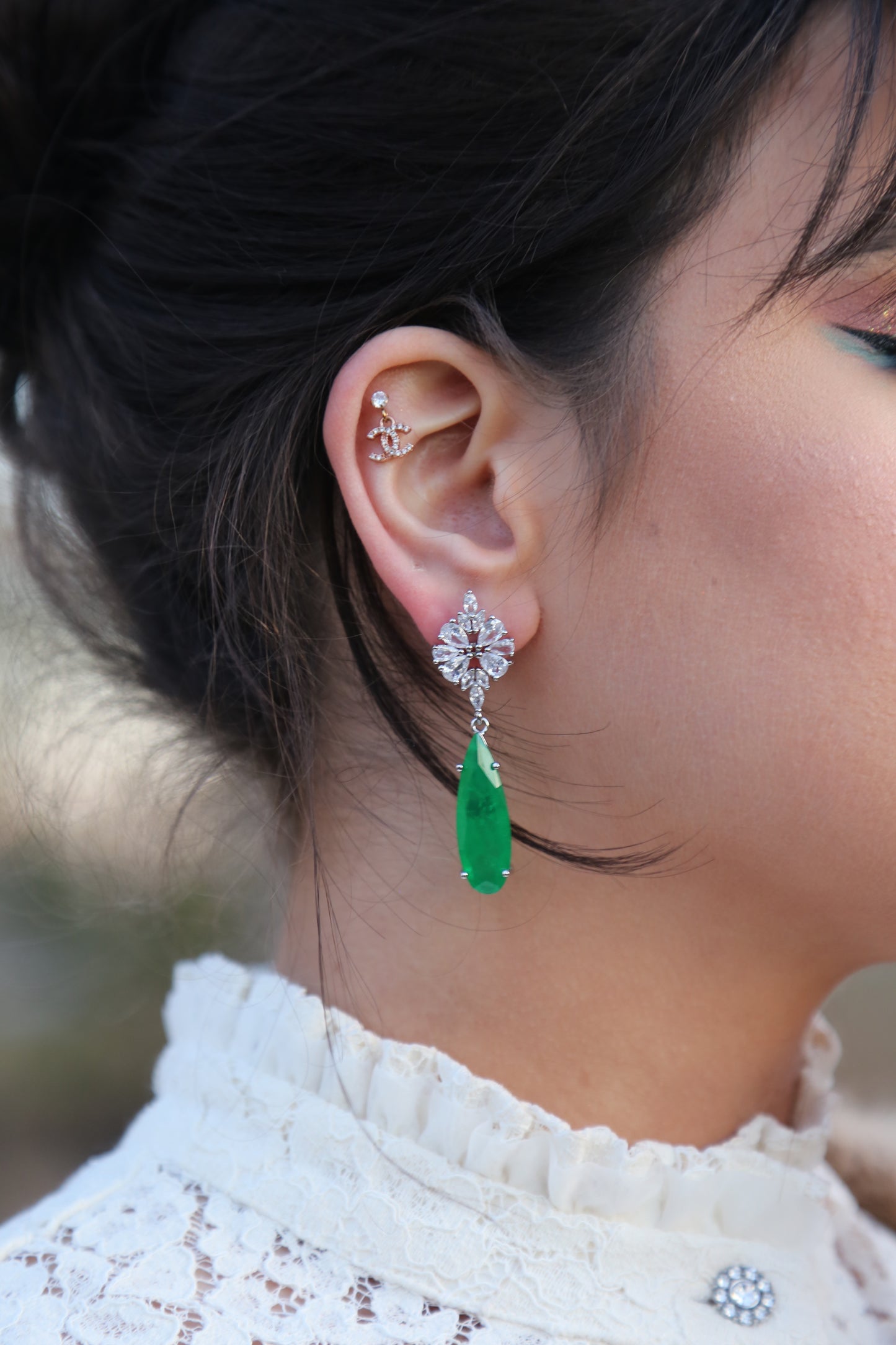 Zarhee Carezza - Emerald Green Earrings