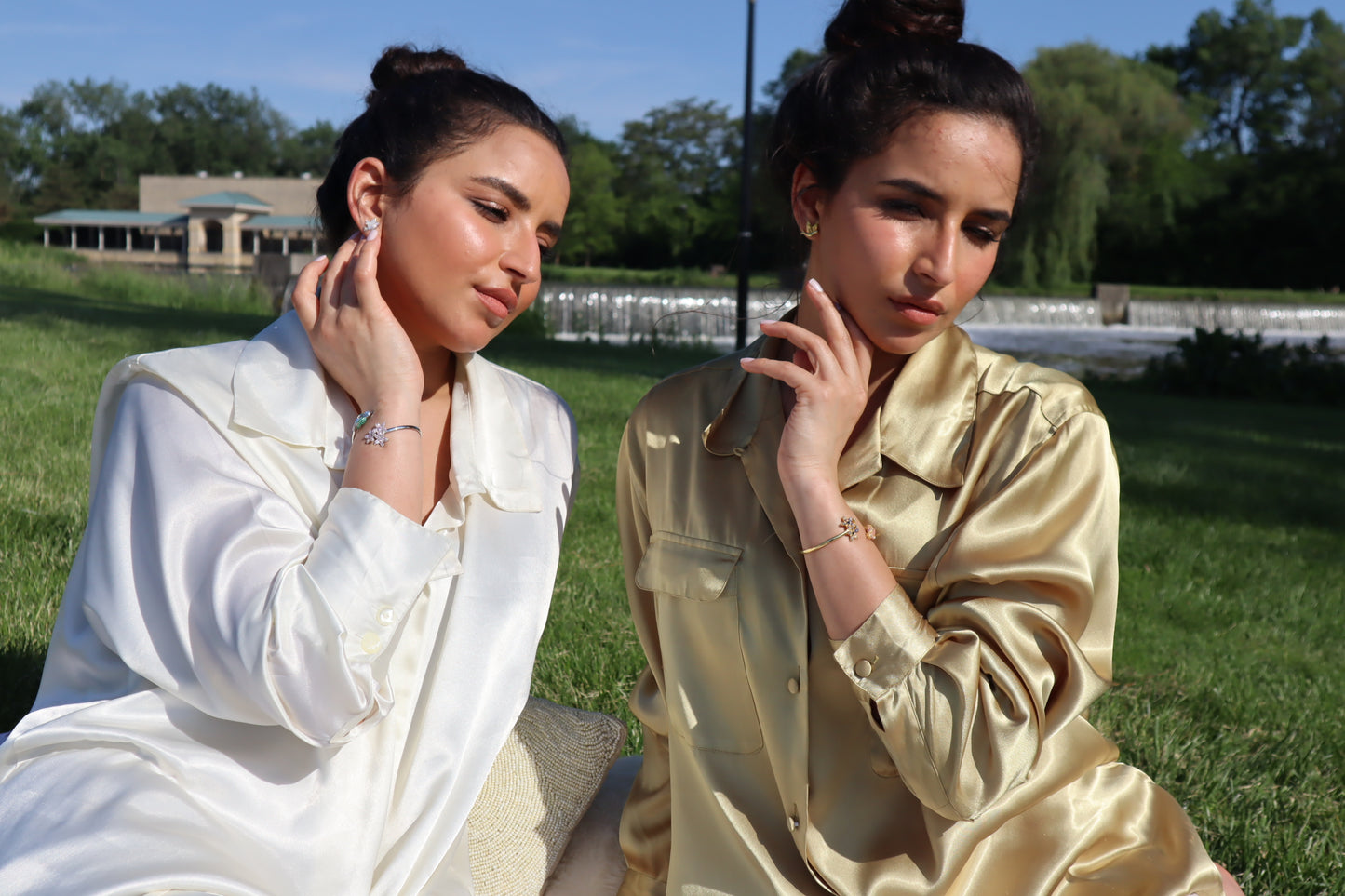 PETRLE Earring Charm | Solid Silver | Rhodium Plated | Dazzling Earrings for Women