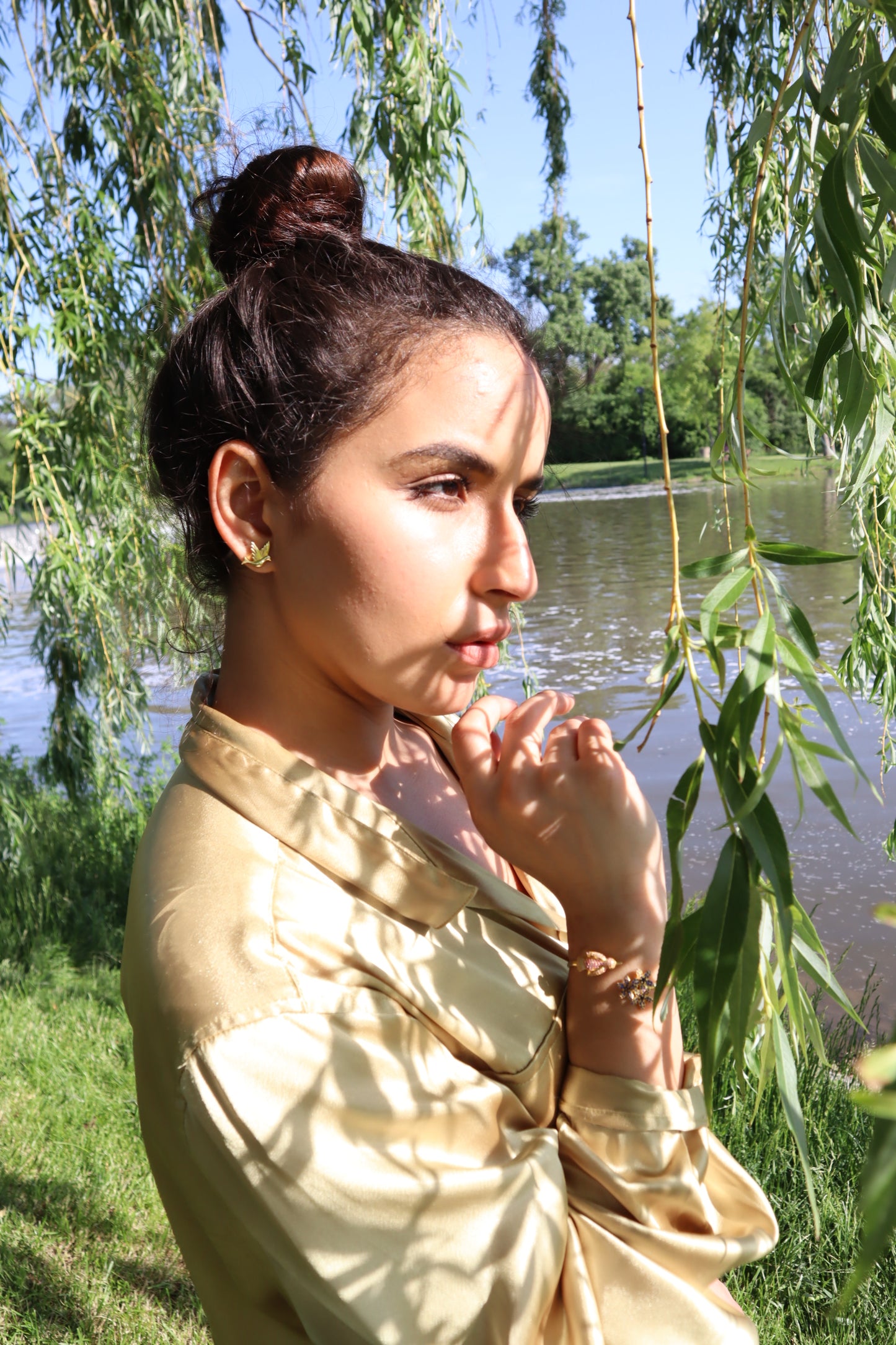 Liberte D'oiseau - Earring Charms | Solid Silver | 18k Gold | Earrings for Women