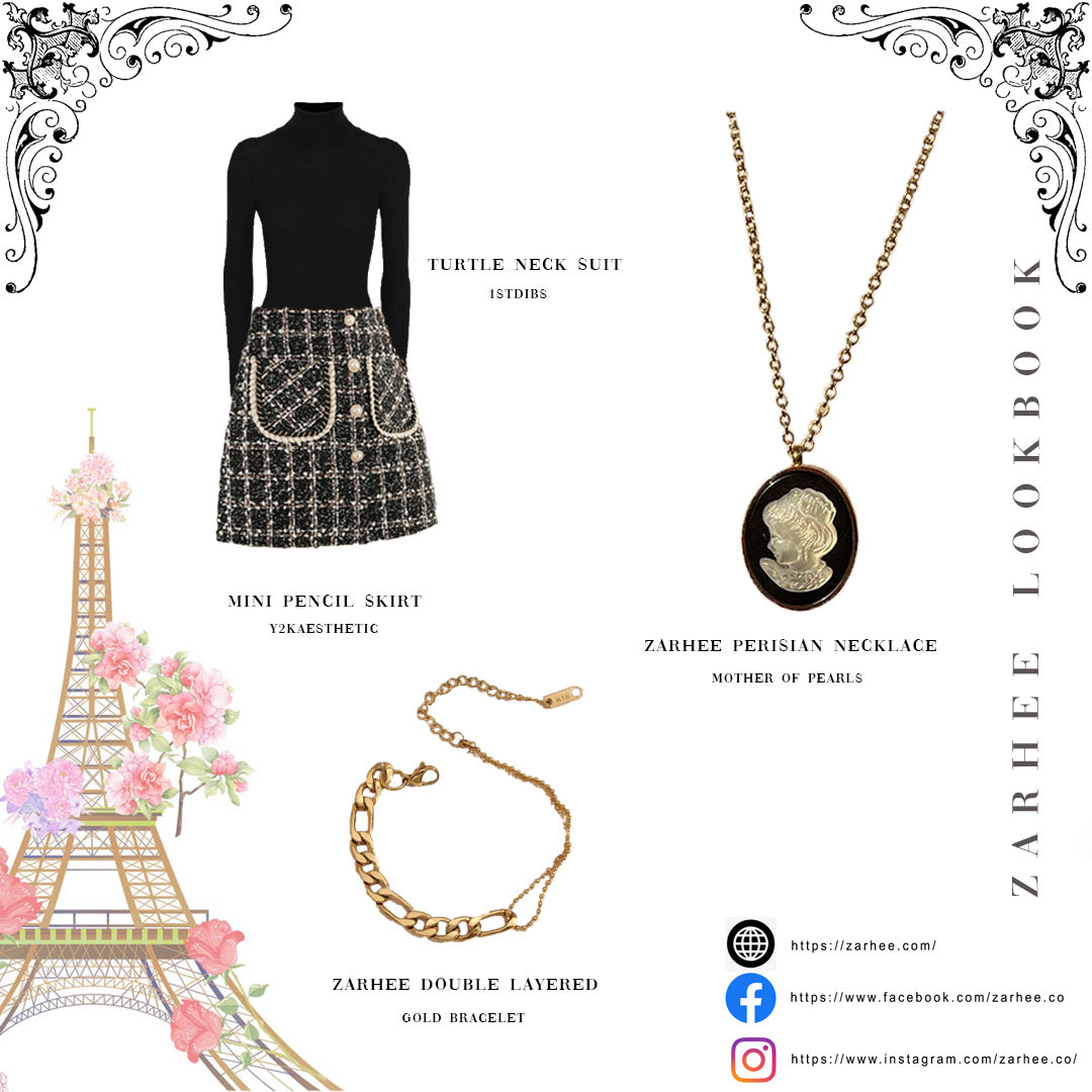 La-Perle Parisian Necklace - 18k Gold Plated