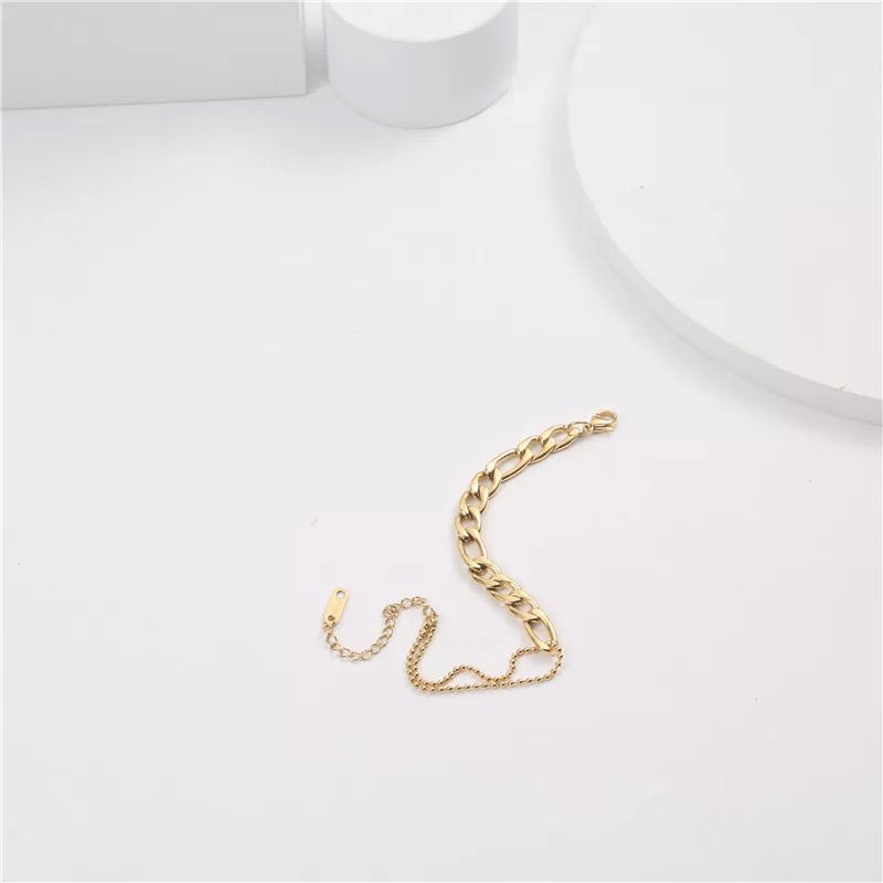 Double layered Gold bracelet
