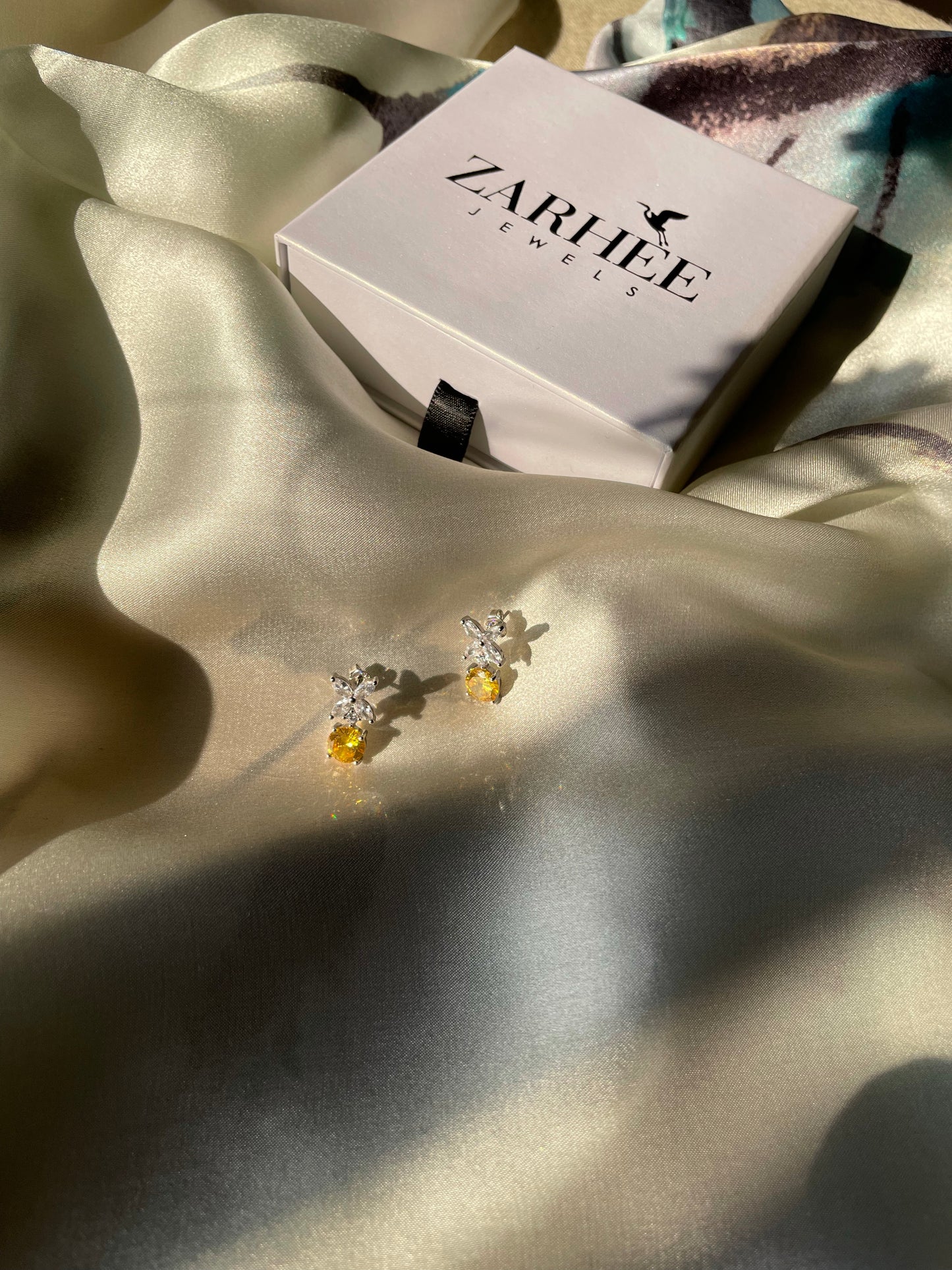 Yellow Bella Earrings