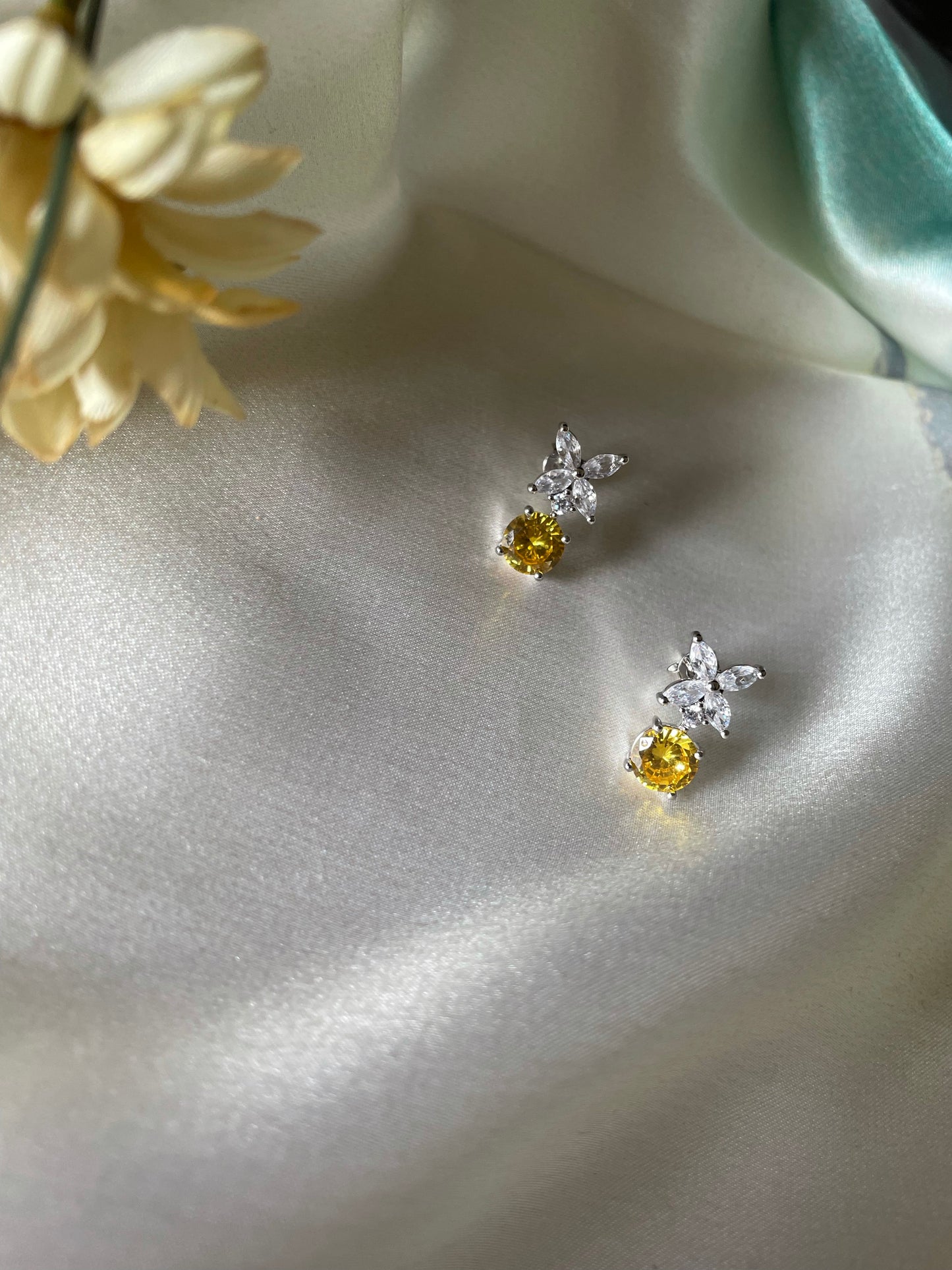 Yellow Bella Earrings