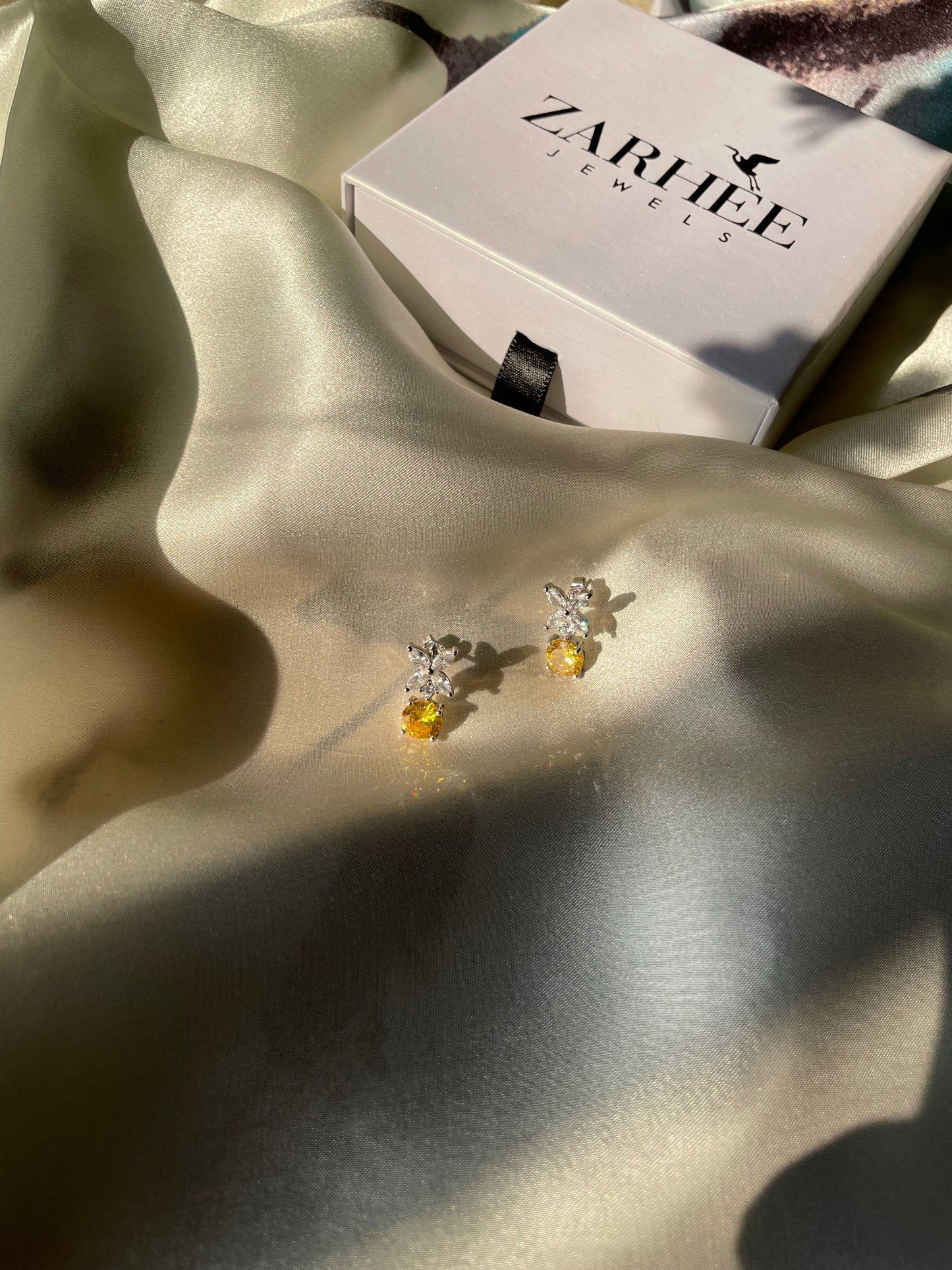 Yellow Bella Earrings